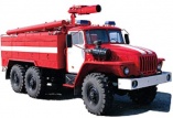 Автомобили пожарные - АЦ 5,8-40 (Урал-5557)