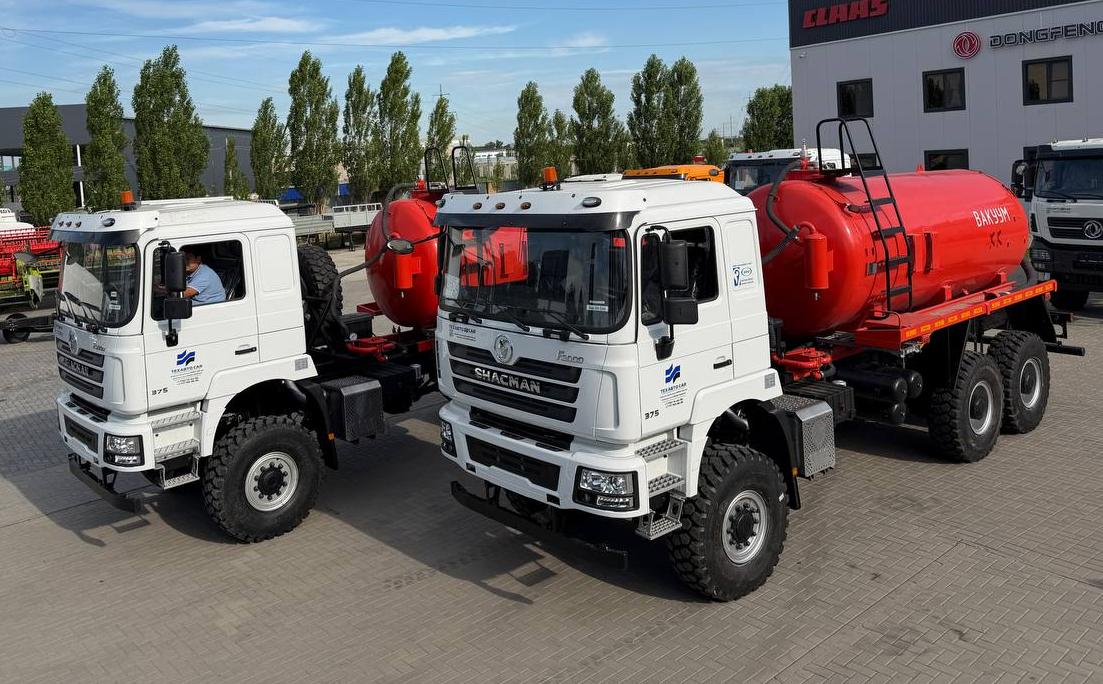 Вакуумная цистерна МВ-10 SHACMAN F3000 с функцией верхнего налива «ТЕХВОДА» в г.Астана Вакуумная цистерна МВ-10 SHACMAN F3000 с функцией верхнего налива «ТЕХВОДА» в г.Астана
