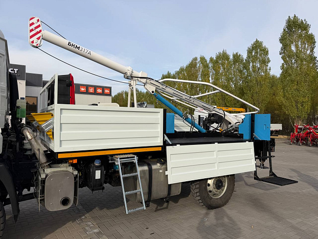 Бурильно-крановая машина DF-3000 на шасси DONFENG 4x4 