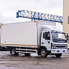 Фургон — рефрижератор на базе DONGFENG C180NA с ХОУ CARRIER SH750 и ГБ NTLIFT 1.5