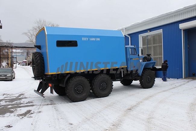 ППУА СЕРИИ UNISTEAM-ME НА БАЗЕ ШАССИ УРАЛ 4320-19 / УРАЛ 5557-11