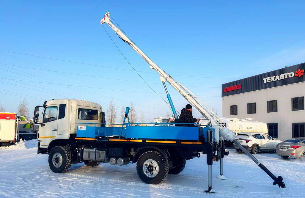 БКМ-6000 Бурильно-крановая машина DONGFENG 4x4