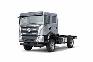 Шасси DONGFENG 4х4 вездеход кабина 2 ряд 13 тонн (рестайл 2026) мосты DENA