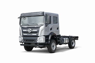 Шасси DONGFENG 4х4 вездеход кабина 2 ряд 13 тонн (рестайл 2026) мосты DENA