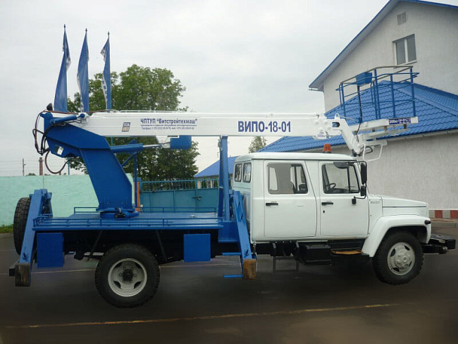 Автогидроподъемник ВИПО-18 ГАЗ 3309 ИСП.1