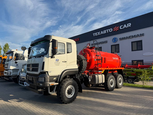 Автоцистерна вакуумная АКН-10-ОД "DONGFENG" 6x6