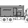 ППУА СЕРИИ UNISTEAM-M1К НА БАЗЕ ШАССИ КАМАЗ 43118