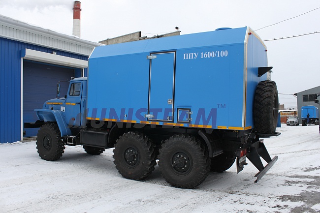 ППУА СЕРИИ UNISTEAM-ME НА БАЗЕ ШАССИ УРАЛ 4320-19 / УРАЛ 5557-11