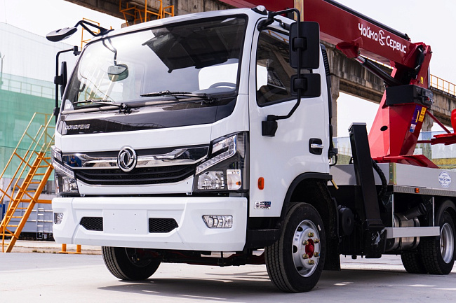 Автовышка (АГП) на базе DONGFENG Z80S TR-318 (высота подъема 18м)