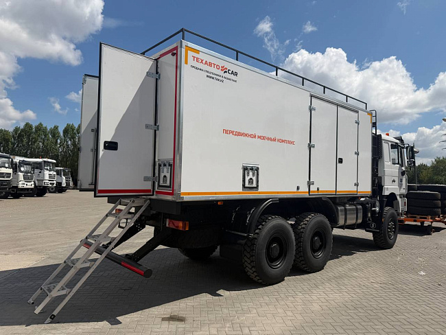 ПЕРЕДВИЖНОЙ МОЕЧНЫЙ КОМПЛЕКС SHACMAN 385 F3000 6x6 