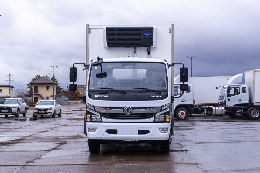 Рефрижератор на шасси DONGFENG C120L с ХОУ CARRIER C750 и ГБ NEU-XB15130AL