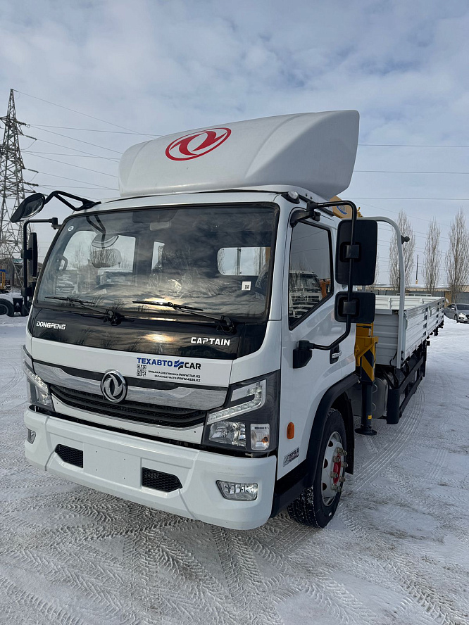 Бортовой автомобиль Dongfeng C120L с КМУ XCMG SQS68-3