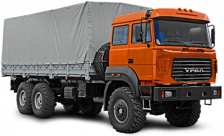 Урал-М (Бортовой) - Урал 4320-4972-80/82Е5 с КМУ 6x6