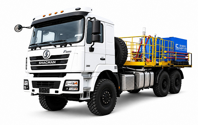ЦЕМЕНТИРОВОЧНЫЙ АГРЕГАТ (ЦА320/АЦ32) на шасси SHACMAN F3000 6x6 329 лс