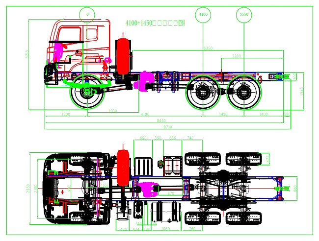 Шасси автомобильное DONGFENG 3250 