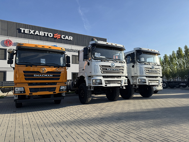 Шасси SHACMAN 6х6 SX1258DR385 база 4 375мм