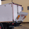 Фургон – рефрижератор на шасси DONGFENG C180LA с ХОУ CARRIER SH850 и ГБ NTLIFT 1.5
