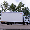 Рефрижератор на шасси DONGFENG C80N с ХОУ CARRIER C680 и ГБ NEU XB10130L