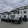 Укороченное шасси SHACMAN 6х6 SX1258DR385 база 3 975мм