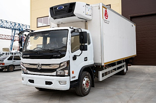 Фургон — рефрижератор на шасси DONGFENG C120N с ХОУ CARRIER C700 и ГБ NEU-XB15130AL