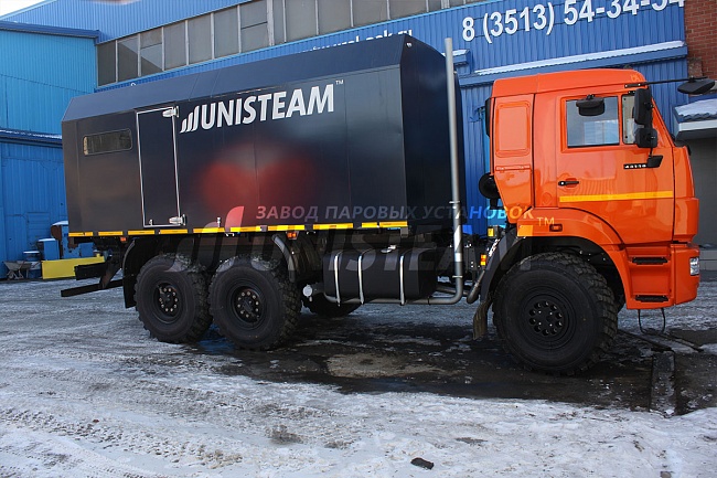 ППУА СЕРИИ UNISTEAM-M2 НА БАЗЕ ШАССИ КАМАЗ 43118