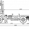 Шасси SHACMAN SX1258DR384 6х4
