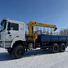 БОРТОВОЙ SHACMAN 6x6 с КРАНОМ МАНИПУЛЯТОРОМ (КМУ) XCMG SQS157 