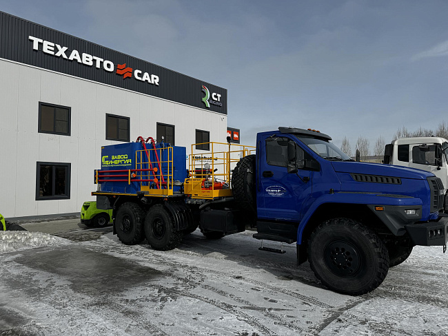 ЦЕМЕНТИРОВОЧНЫЙ АГРЕГАТ СИН-35(плунжер) на шасси Урал 4320-72 НЕКСТ