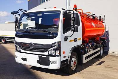 Автотопливозаправщик АТЗ-8 (вместимость 8 куб. м.) на базе DONGFENG C120S