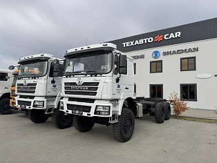 Шасси SHACMAN 6х6 SX1258DR385 база 4 375мм
