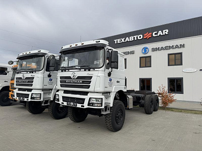 Шасси SHACMAN 6х6 SX1258DR385 база 4 375мм