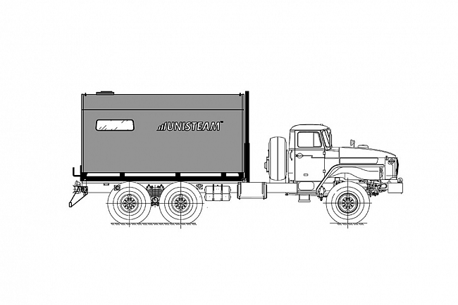 ППУА СЕРИИ UNISTEAM-ME НА БАЗЕ ШАССИ УРАЛ 4320-19 / УРАЛ 5557-11