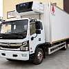 Фургон – рефрижератор на шасси DONGFENG C80L с ХОУ CARRIER C700 и ГБ NEU XB15130L