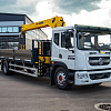 DONGFENG C180LS Крано-манипуляторная установка HYVA SK-6.3 (+ борт 7,5м (AL)