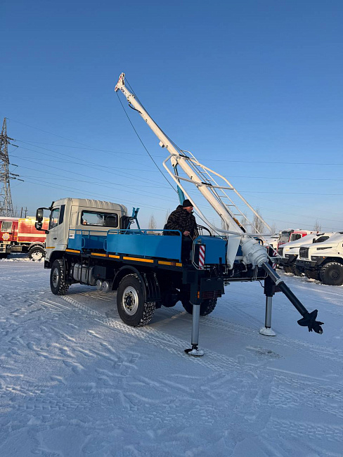 БКМ-6000 Бурильно-крановая машина DONGFENG 4x4
