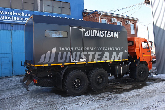 ППУА СЕРИИ UNISTEAM-M2 НА БАЗЕ ШАССИ КАМАЗ 43118