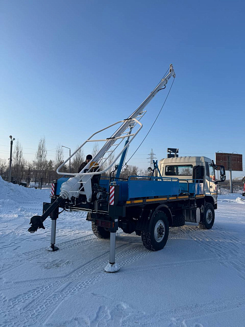 БКМ-6000 Бурильно-крановая машина DONGFENG 4x4