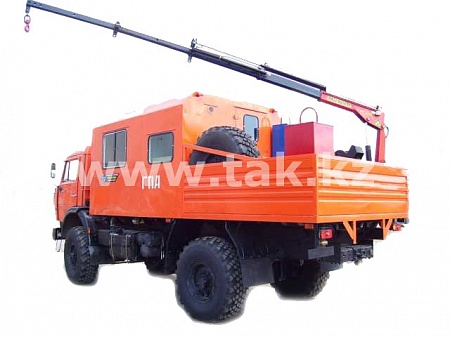 Грузопассажирский автомобиль для перевозки дежурной бригады и различных грузов ГПА-3942