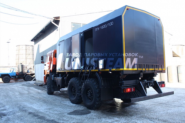 ППУА СЕРИИ UNISTEAM-M2 НА БАЗЕ ШАССИ КАМАЗ 43118