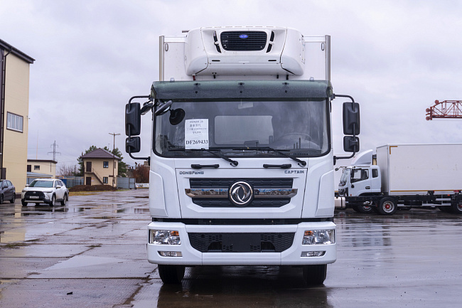 Фургон – рефрижератор на шасси DONGFENG C180LA с ХОУ CARRIER SH850 и ГБ NTLIFT 1.5