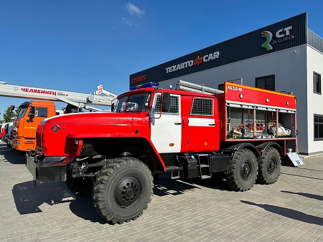 Автоцистерна пожарная АЦ 6,0-40 (4320-60/70/72)