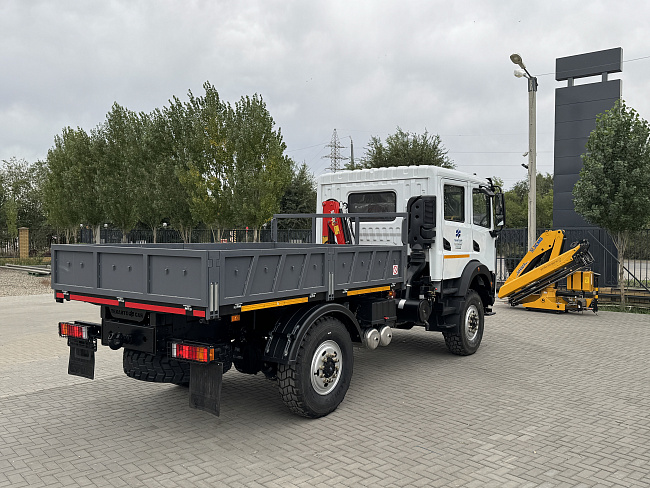 БОРТОВОЙ АВТОМОБИЛЬ DONGFENG 4x4 c КМУ / 7 мест