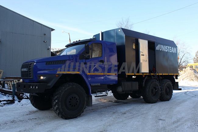 ППУА СЕРИИ UNISTEAM-M1 НА БАЗЕ ШАССИ УРАЛ 4320-19 / УРАЛ 5557-11