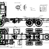 Шасси SHACMAN 6х6 SX1258DR385 база 4 375мм (двускатное)