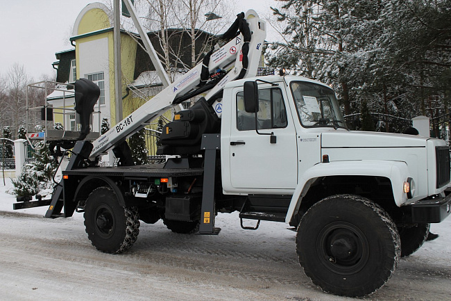 Подъемник автомобильный телескопический ВС-18Т-05 (автовышка)