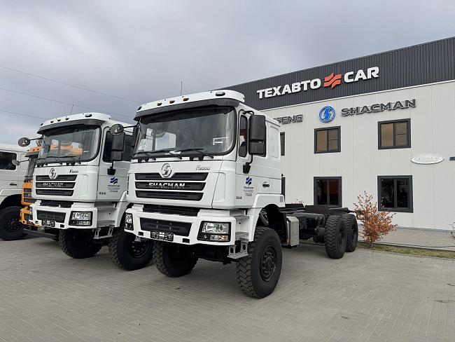 Шасси SHACMAN 6х6 SX1258DR385 база 4 375мм