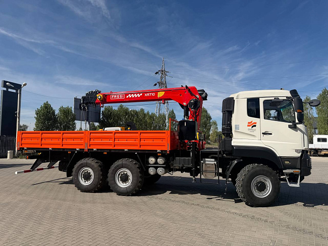 БОРТОВОЙ МАНИПУЛЯТОР (КМУ) FASSI 716XR (710 серия) DONFENG 3250 6х6