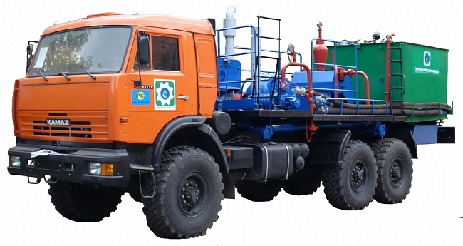цементировочный АЦ-32К с насосом 3пн-32м на шасси камаз-43118-1089-15