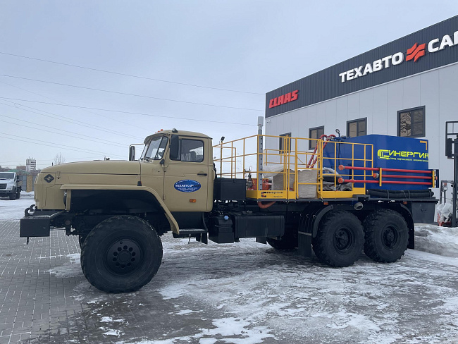 ЦЕМЕНТИРОВОЧНЫЙ АГРЕГАТ СИН-35(плунжер) на шасси Урал 4320-60 (кабина 4320)