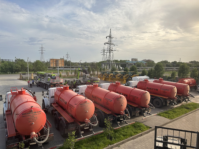 АВТОЦИСТЕРНА ВАКУУМНАЯ МВ-10 Урал NEXT 6x6